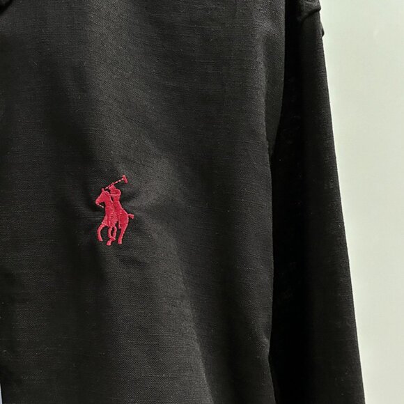 Ralph Lauren Black Polo Long-Sleeve Shirt - Picture 7 of 8